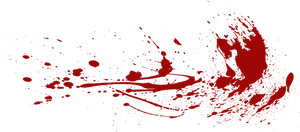 Abstract Blood Splatter PNG Image