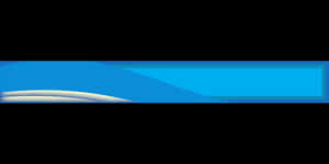 Abstract Blue Banner Design PNG image with transparent background