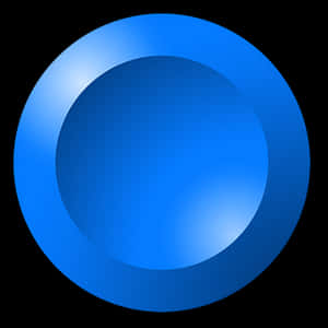 Abstract Blue Circle Gradient PNG with transparent background