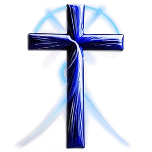 Abstract Blue Cross Design Png Pfc7 PNG Image