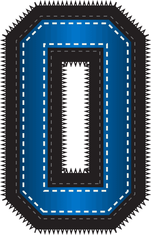Transparent Number Zero Png - Style Numbers Png, Png Download PNG