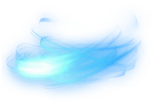 Abstract Blue Flame Texture PNG Image