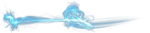 Abstract Blue Light Energy Wave PNG Image