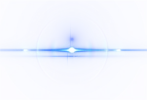 Abstract Blue Light Flare PNG Image