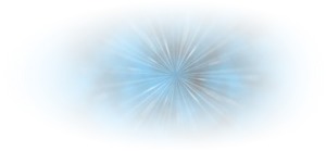 Abstract_ Blue_ Radial_ Explosion PNG Image