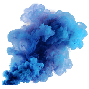 Abstract Blue Smoke PNG uoo PNG image with transparent background