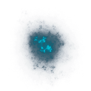 Abstract Blue Smoke Texture PNG image with transparent background