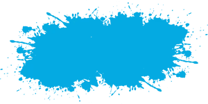 Abstract Blue Splash Background PNG Image