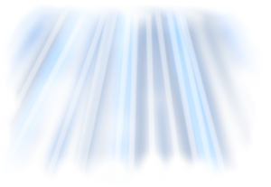 Abstract Blue Sun Rays PNG Image