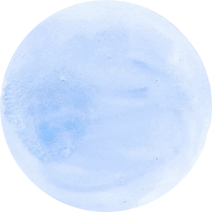 Abstract Blue Watercolor Circle PNG Image