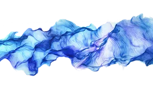 Abstract Blue Wave Texture PNG Image