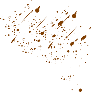 White Paint W/ Black Clip Art At Clker - Red Paint Splatter Png, Transparent Png PNG