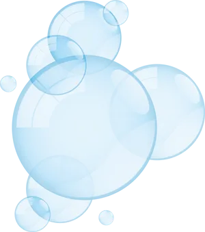 Abstract Bubble Overlay Graphic PNG Image