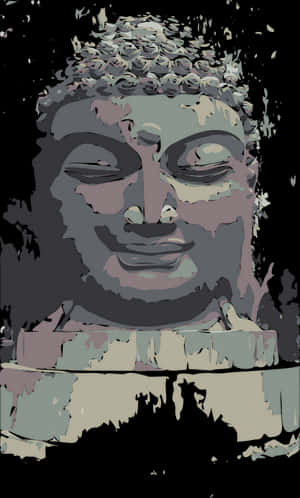 Abstract Buddha Statue Art.jpg PNG image with transparent background