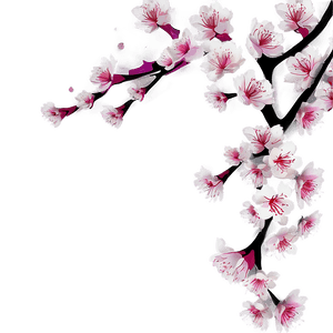 Abstract Cherry Blossom Background PNG 92 PNG image with transparent background
