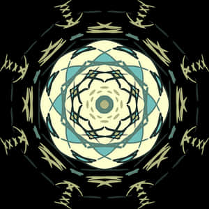 Abstract Circle Pattern PNG with transparent background