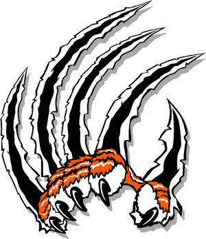 Claw Clip Art - Tiger Claws Clipart, HD Png Download PNG with transparent background