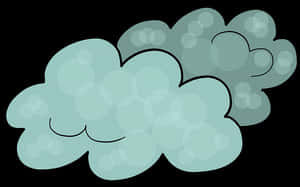 Abstract_ Cloud_ Formation_ Vector PNG with transparent background