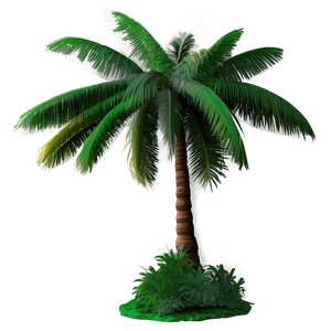 Abstract Coconut Tree PNG 89 PNG