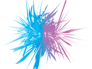 Abstract Color Explosion PNG Image