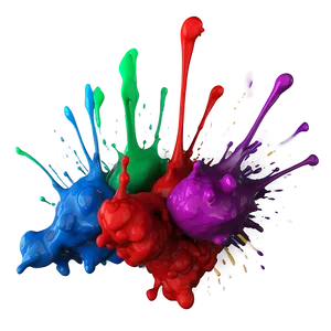 Abstract Color Splash Png Gbk68 PNG Image