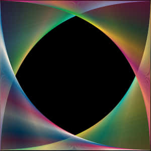 Abstract Colorful Curvature Design PNG image with transparent background