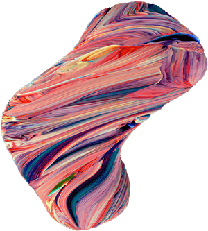 Abstract Colorful3 D Texture PNG image with transparent background