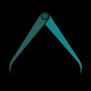 Abstract Compass Logo Design PNG image with transparent background