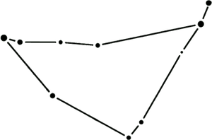#zodiacsigns #constellation #capricorn #freetoedit - Capricorn Constellation White Background, HD Png Download PNG with transparent background
