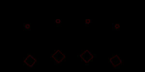 Abstract Crown Outline Redon Black PNG image with transparent background