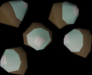 Abstract Crystal Formation Illustration PNG image with transparent background