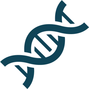 Abstract D N A Double Helix Icon PNG Image