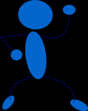 Abstract Dance Figure Graphic PNG image with transparent background