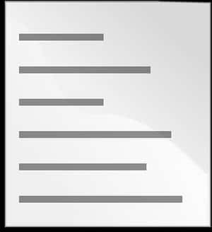 Abstract Document Icon PNG