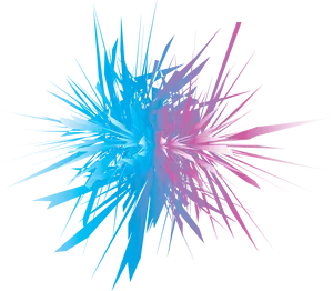 Abstract_ Electric_ Explosion_ Art PNG Image