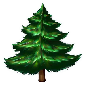 Abstract Evergreen Tree Png 06212024 PNG Image