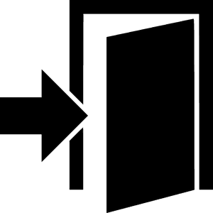 Exit Delete Close Remove Door Comments - Doors Icon Png, Transparent Png PNG with transparent background