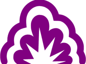 Transparent Purple Explosion Png - Purple Explosion Gif Transparent, Png Download PNG with transparent background