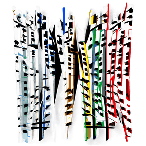 Abstract Expressionist Lines PNG 89 PNG image with transparent background