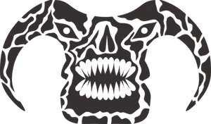 Abstract Face Illusion Art PNG Image