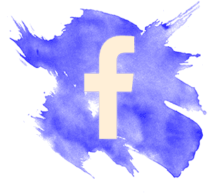 Abstract Facebook Logo PNG with transparent background