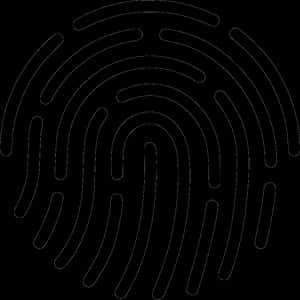 Abstract Fingerprint Graphic PNG image with transparent background