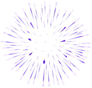 Transparent Cartoon Fireworks Png - Red White And Blue Fireworks Transparent, Png Download PNG with transparent background