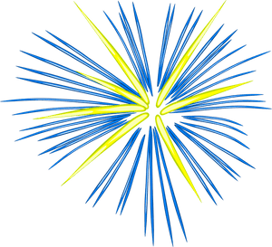 Fireworks, Blue, Celebration, Night, Party - Transparent Background Animated Fireworks, HD Png Download PNG with transparent background