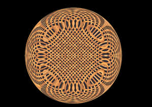 Abstract Geometric Ball Pattern PNG image with transparent background