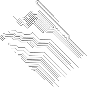 Abstract Geometric Line Art PNG Image