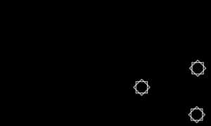 Abstract Geometric Shapeson Black Background PNG image with transparent background