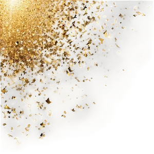 Abstract Gold Sparkle Field Png Dik PNG Image