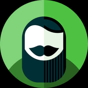 Abstract Green Circle Graphic PNG