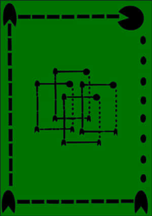 Abstract Green Circuit Board Wallpaper PNG image with transparent background